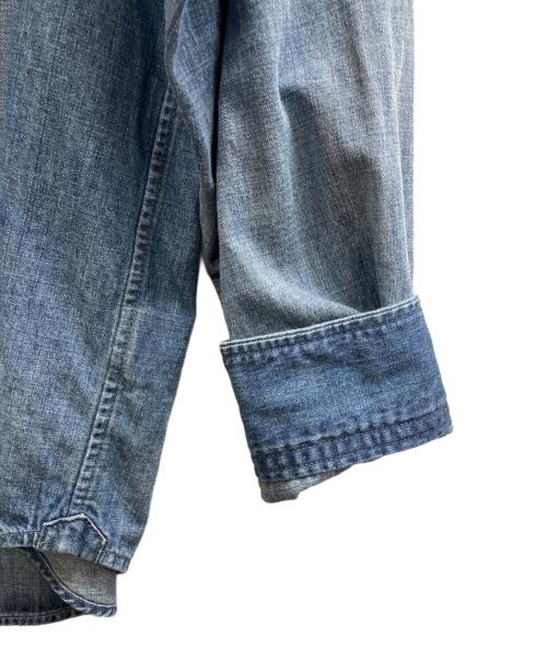 BEAMS JAPAN（ビームスジャパン）BEAMS JAPAN (ビームスジャパン) エイジング デニムシャツ ユーズドインディゴ サイズ:Mの古着・服飾アイテム