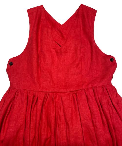MYLAN（マイラン）MYLAN (マイラン) Back-Cross Long Dress Cherry Red サイズ:Ｆの古着・服飾アイテム