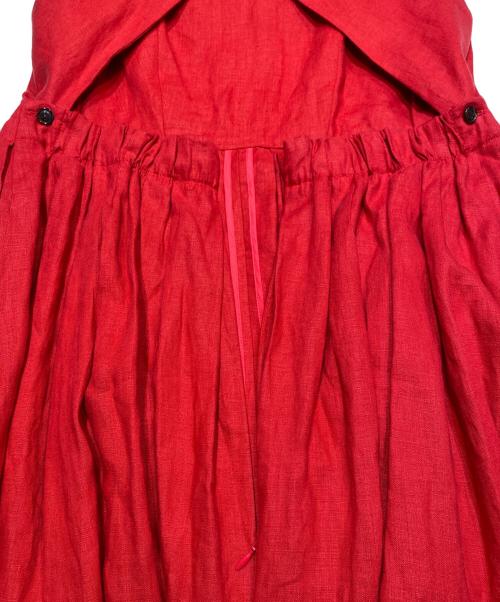 MYLAN（マイラン）MYLAN (マイラン) Back-Cross Long Dress Cherry Red サイズ:Ｆの古着・服飾アイテム