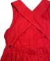 中古・古着 MYLAN (マイラン) Back-Cross Long Dress Cherry Red サイズ:Ｆ：40000円