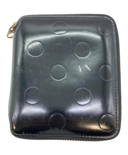 COMME des GARCONS（コムデギャルソン）COMME des GARCONS (コムデギャルソン) POLKA DOTS EMBOSSED ブラックの古着・服飾アイテム