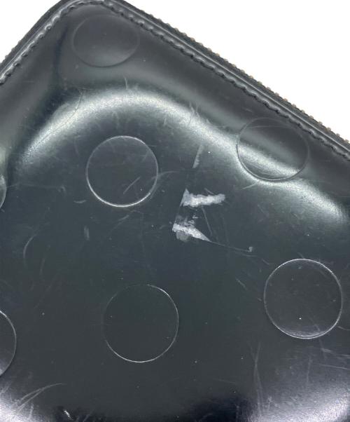 COMME des GARCONS（コムデギャルソン）COMME des GARCONS (コムデギャルソン) POLKA DOTS EMBOSSED ブラックの古着・服飾アイテム