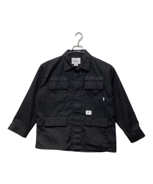 WTAPS（ダブルタップス）WTAPS (ダブルタップス) JMOD 02 / LS / CTPL. Twill. Protect ブラック サイズ:1の古着・服飾アイテム