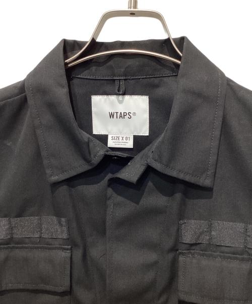 WTAPS（ダブルタップス）WTAPS (ダブルタップス) JMOD 02 / LS / CTPL. Twill. Protect ブラック サイズ:1の古着・服飾アイテム