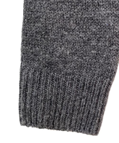 AURALEE（オーラリー）AURALEE (オーラリー) WOOL CASHMERE SILK KNIT SHORT P/O グレー サイズ:1の古着・服飾アイテム