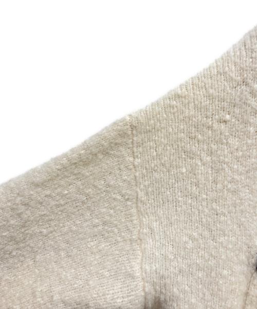 L'appartement（アパルトモン）L'appartement (アパルトモン) Bicolor Knit Cardigan ホワイト サイズ:Freeの古着・服飾アイテム