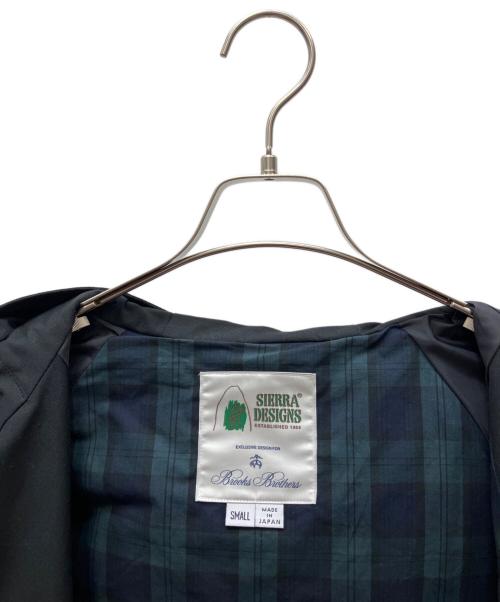 BROOKS BROTHERS（ブルックスブラザーズ）BROOKS BROTHERS (ブルックスブラザーズ) SIERRA DESIGNS (シエラデザインズ) マウンテンパーカー ブラック サイズ:Sの古着・服飾アイテム