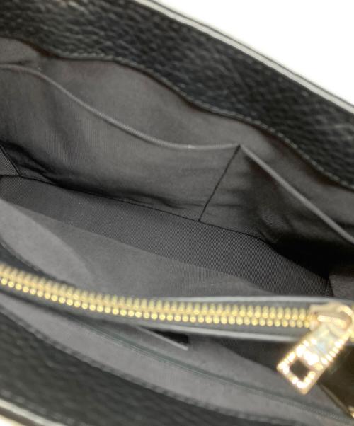 FURLA（フルラ）FURLA (フルラ) レザー2WAYショルダーバッグ ブラックの古着・服飾アイテム