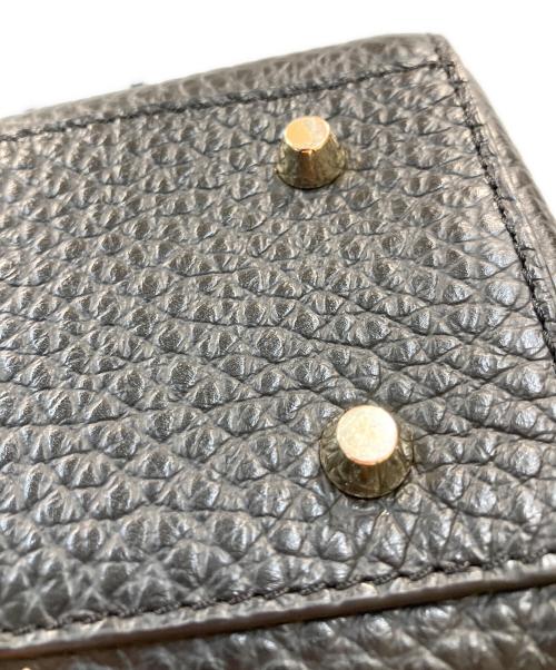 FURLA（フルラ）FURLA (フルラ) レザー2WAYショルダーバッグ ブラックの古着・服飾アイテム