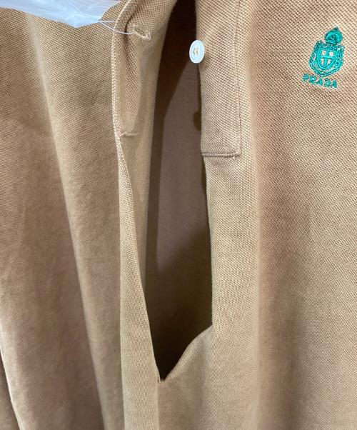 PRADA（プラダ）PRADA (プラダ) ロングスリーブ ピケポロシャツ カーキ サイズ:36の古着・服飾アイテム