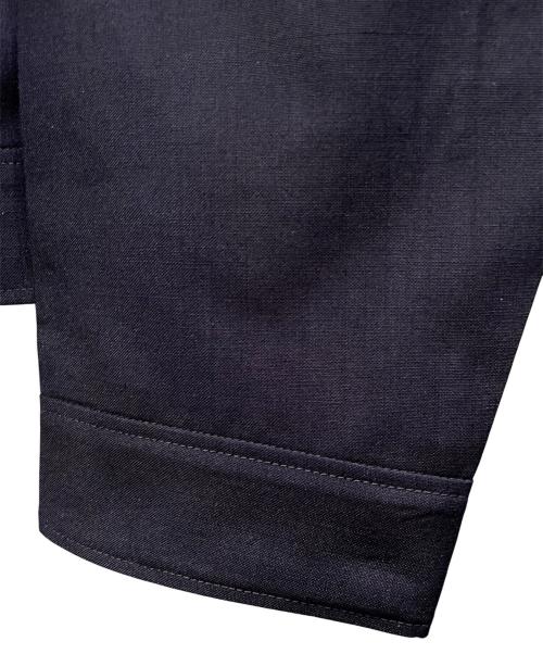 PRADA（プラダ）PRADA (プラダ) モヘア ウール ブルゾンジャケット ネイビー サイズ:50の古着・服飾アイテム