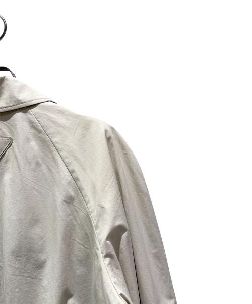 PRADA（プラダ）PRADA (プラダ) チョークホワイトコットンジャケット チョークホワイト サイズ:50の古着・服飾アイテム