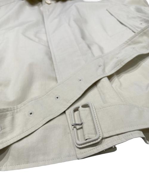 PRADA（プラダ）PRADA (プラダ) チョークホワイトコットンジャケット チョークホワイト サイズ:50の古着・服飾アイテム
