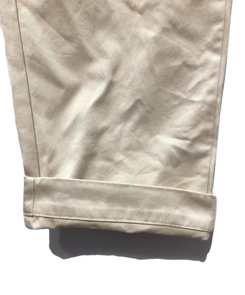 POLO RALPH LAUREN（ポロ・ラルフローレン）POLO RALPH LAUREN (ポロ・ラルフローレン) Whitman リラックス フィット プリーテッド チノ パンツ ベージュ サイズ:76cm (W30)の古着・服飾アイテム