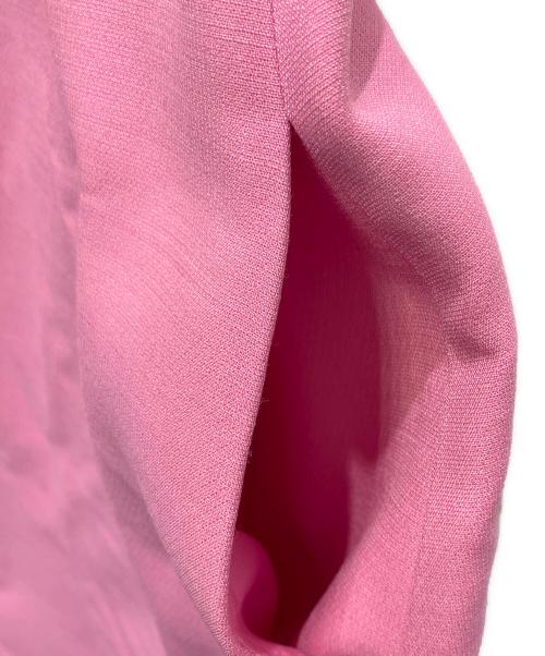 VALENTINO（ヴァレンティノ）VALENTINO (ヴァレンティノ) ノースリーブワンピース ベージュ×ピンク サイズ:40の古着・服飾アイテム