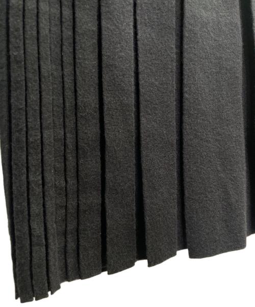 HERMES（エルメス）HERMES (エルメス) ノースリーブカシミヤニットワンピース ブラック サイズ:34の古着・服飾アイテム