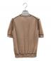 N°21 (ヌメロヴェントゥーノ) 半袖ニット ブラウン サイズ:40：6000円