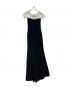 TADASHI SHOJI (タダシ ショージ) モノトーンロングドレス　BOS22099L ブラック サイズ:XS：18000円