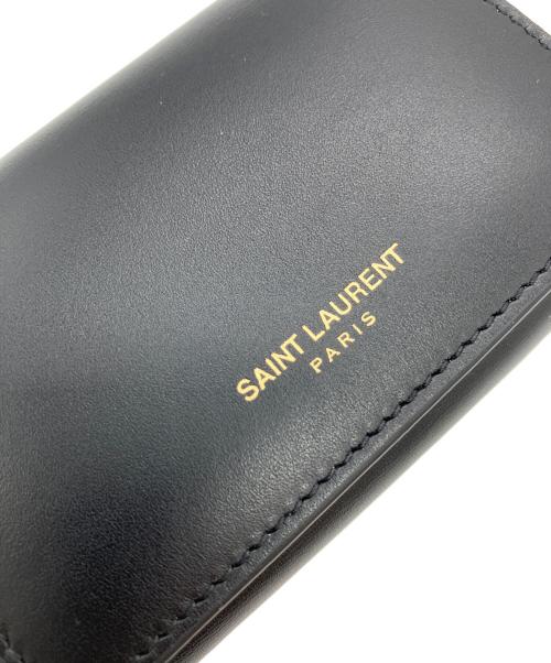 Saint Laurent Paris（サンローランパリ）Saint Laurent Paris (サンローランパリ) キーケース ブラックの古着・服飾アイテム