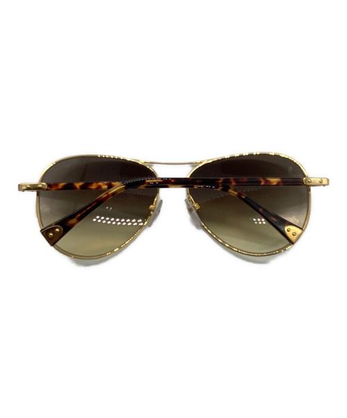 LOUIS VUITTON（ルイ ヴィトン）LOUIS VUITTON (ルイ ヴィトン) コンスピラシオン パイロット サングラ ブラウン サイズ:58□15の古着・服飾アイテム