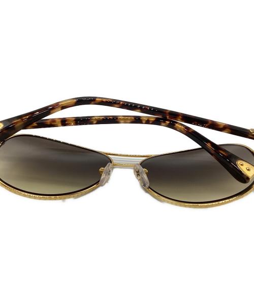 LOUIS VUITTON（ルイ ヴィトン）LOUIS VUITTON (ルイ ヴィトン) コンスピラシオン パイロット サングラ ブラウン サイズ:58□15の古着・服飾アイテム