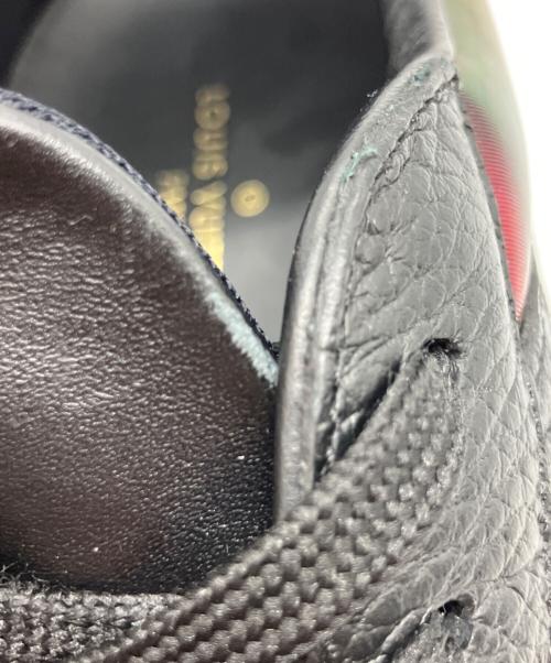 LOUIS VUITTON（ルイ ヴィトン）LOUIS VUITTON (ルイ ヴィトン) ローカットスニーカー ブラック サイズ:7.5の古着・服飾アイテム