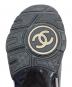 中古・古着 CHANEL (シャネル) ココマークローカットスニーカー ブラック サイズ:41：80000円