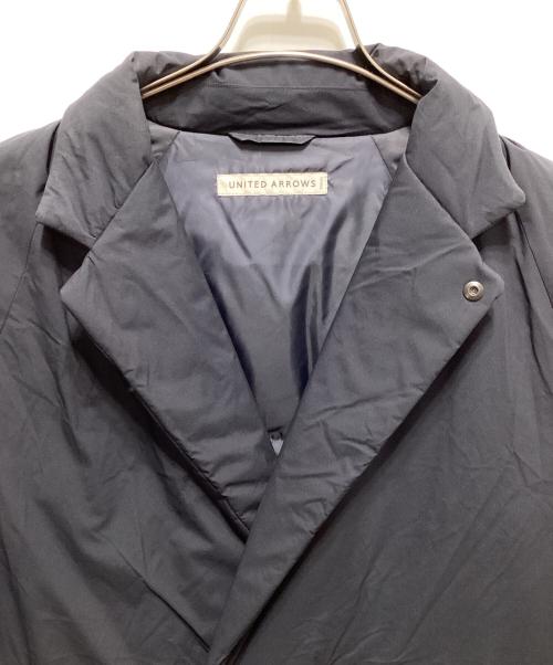 UNITED ARROWS（ユナイテッドアローズ）UNITED ARROWS (ユナイテッドアローズ) 2レイヤー ダウンコート ネイビー サイズ:Sの古着・服飾アイテム