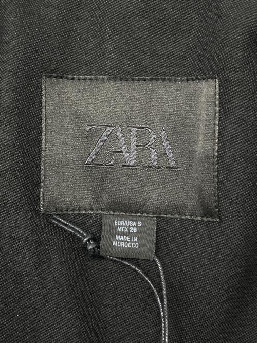 ZARA（ザラ）ZARA (ザラ) オーバーサイズ フロックコート ブラック サイズ:Sの古着・服飾アイテム