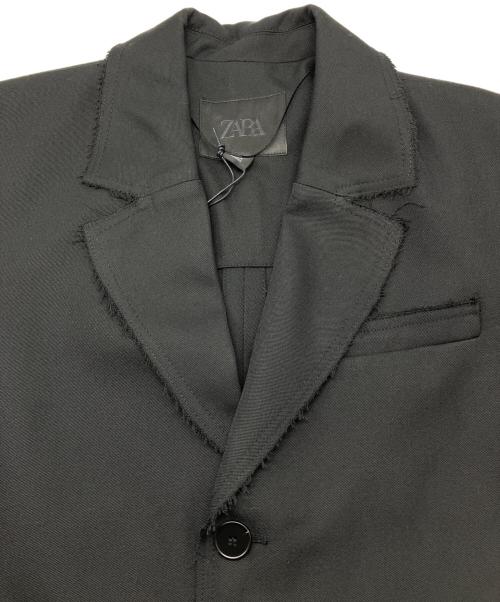 ZARA（ザラ）ZARA (ザラ) オーバーサイズ フロックコート ブラック サイズ:Sの古着・服飾アイテム