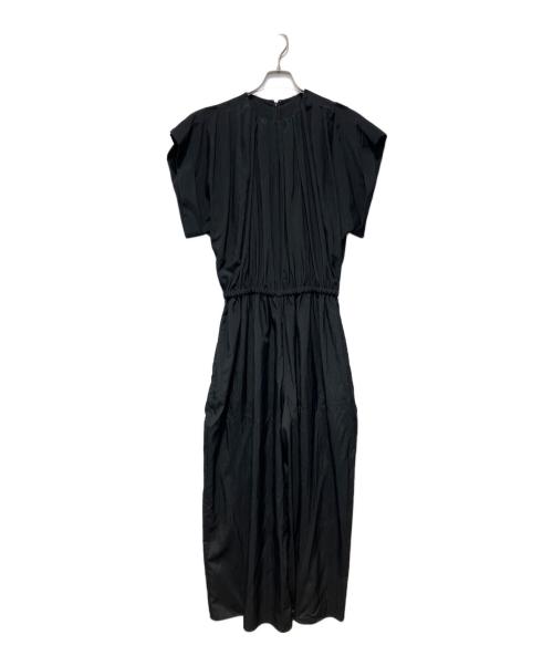 LOHEN（ローヘン）LOHEN (ローヘン) GATHER&TACK STRING ALL IN ONE ブラック サイズ:38の古着・服飾アイテム