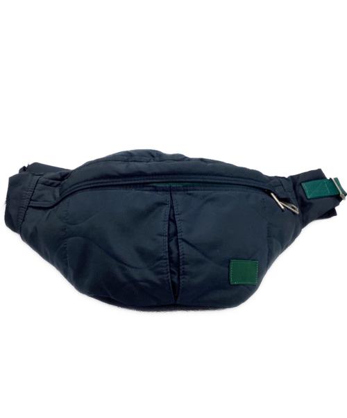 PORTER（ポーター）PORTER (ポーター) sacai (サカイ) ウエストバッグ ネイビーの古着・服飾アイテム