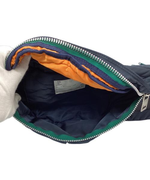 PORTER（ポーター）PORTER (ポーター) sacai (サカイ) ウエストバッグ ネイビーの古着・服飾アイテム