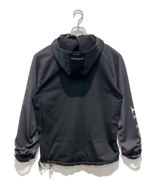 1piu1uguale3（ウノピュウノウグァーレトレ）1piu1uguale3 (ウノピュウノウグァーレトレ) SPORT PULLOVER ANORAK PARKA ブラック サイズ:Vの古着・服飾アイテム