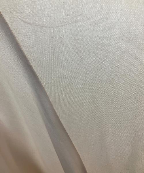 TADASHI SHOJI（タダシ ショージ）TADASHI SHOJI (タダシ ショージ) コードレースプリーツロングドレス ベージュの古着・服飾アイテム
