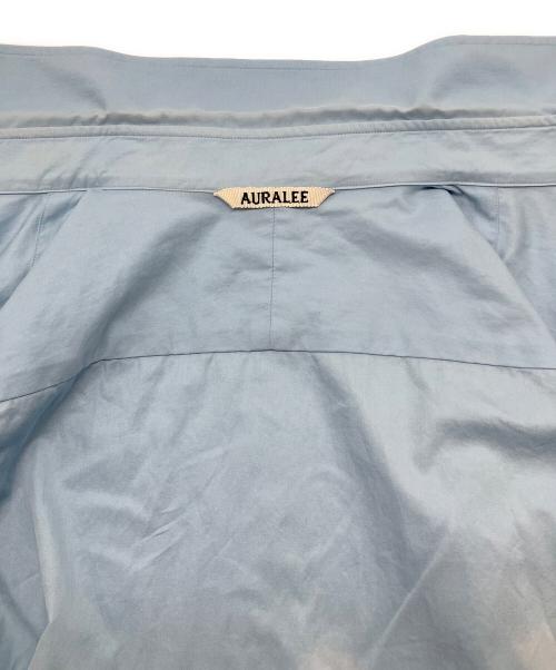 AURALEE（オーラリー）AURALEE (オーラリー) WASHED FINX TWILL SHIRT スカイブルー サイズ:3の古着・服飾アイテム