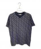 Diorディオール）の古着「Oblique Beaded Tee」｜ネイビー