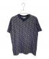 Dior（ディオール）の古着「Oblique Beaded Tee」｜ネイビー