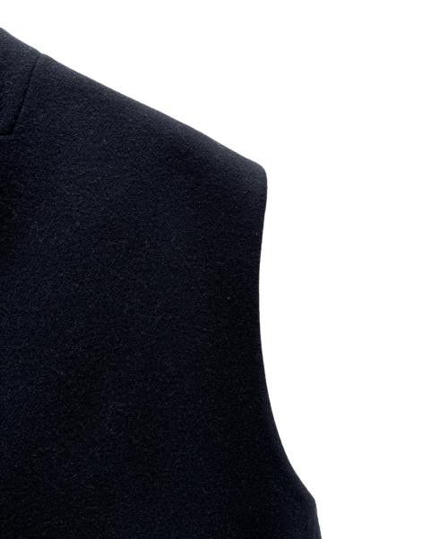 DRAWER（ドゥロワー）DRAWER (ドゥロワー) Reversible Sleeveless Wool Coat/リバーシブル スリーブレス ウールコート/6522-234-0729 ネイビー/グレー サイズ:36の古着・服飾アイテム