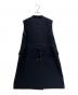 DRAWER (ドゥロワー) Reversible Sleeveless Wool Coat/リバーシブル スリーブレス ウールコート/6522-234-0729 ネイビー/グレー サイズ:36：30000円