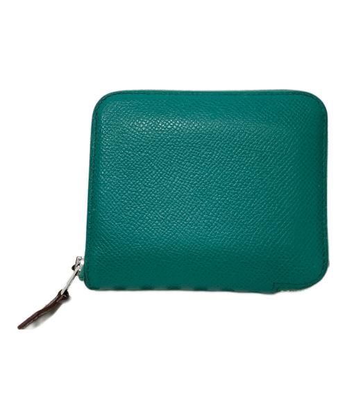 HERMES（エルメス）HERMES (エルメス) コンパクトウォレット グリーンの古着・服飾アイテム