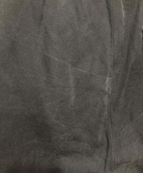 ATON（エイトン）ATON (エイトン) NIDOM SILK LINEN OVER PANTS ブラック サイズ:04の古着・服飾アイテム