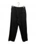 ATON (エイトン) NIDOM SILK LINEN OVER PANTS ブラック サイズ:04：19000円