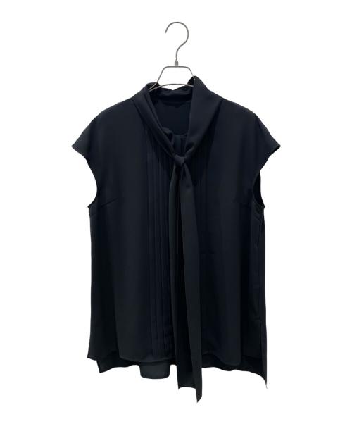 FOXEY（フォクシー）FOXEY (フォクシー) ボウタイブラウス ブラック サイズ:42の古着・服飾アイテム