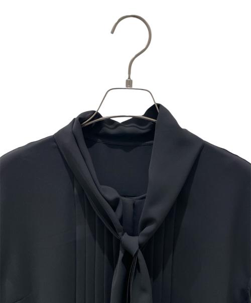 FOXEY（フォクシー）FOXEY (フォクシー) ボウタイブラウス ブラック サイズ:42の古着・服飾アイテム