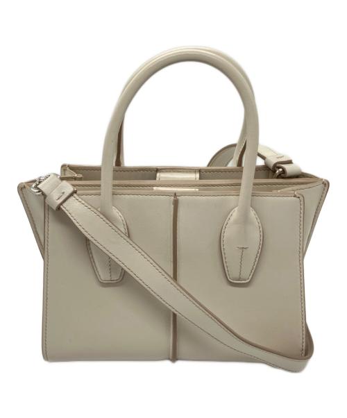 TOD'S（トッズ）TOD'S (トッズ) ホリー バッグ ミニ アイボリーの古着・服飾アイテム