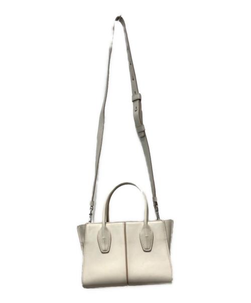 TOD'S（トッズ）TOD'S (トッズ) ホリー バッグ ミニ アイボリーの古着・服飾アイテム