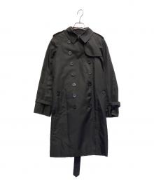 Aquascutum（アクアスキュータム）の古着「ライナー付トレンチコート」｜ブラック