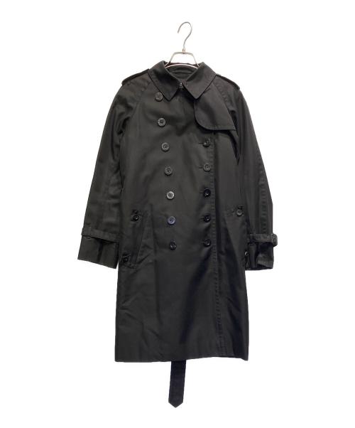 Aquascutum（アクアスキュータム）Aquascutum (アクアスキュータム) ライナー付トレンチコート ブラック サイズ:8の古着・服飾アイテム