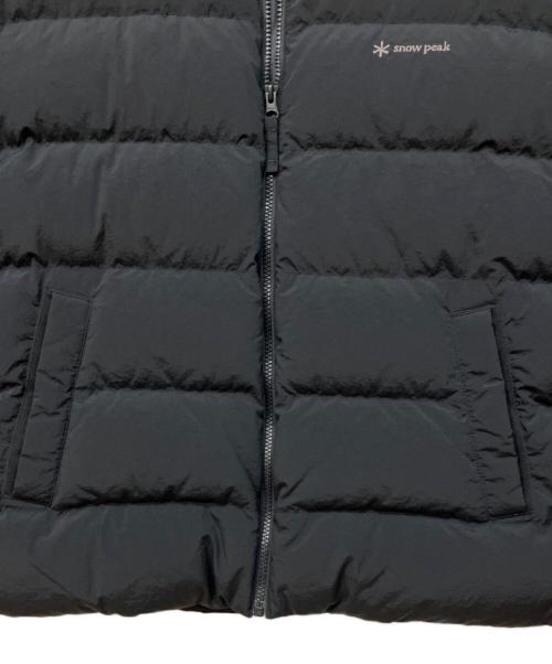Snow peak（スノーピーク）Snow peak (スノーピーク) ランドライトウエイトダウンジャケット ブラック サイズ:SIZE 2XLの古着・服飾アイテム